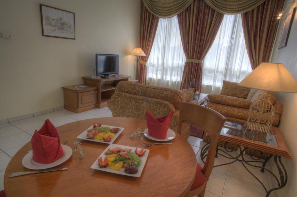 Al Diar Palm Hotel Apartments Abu Dzabi Szoba fotó
