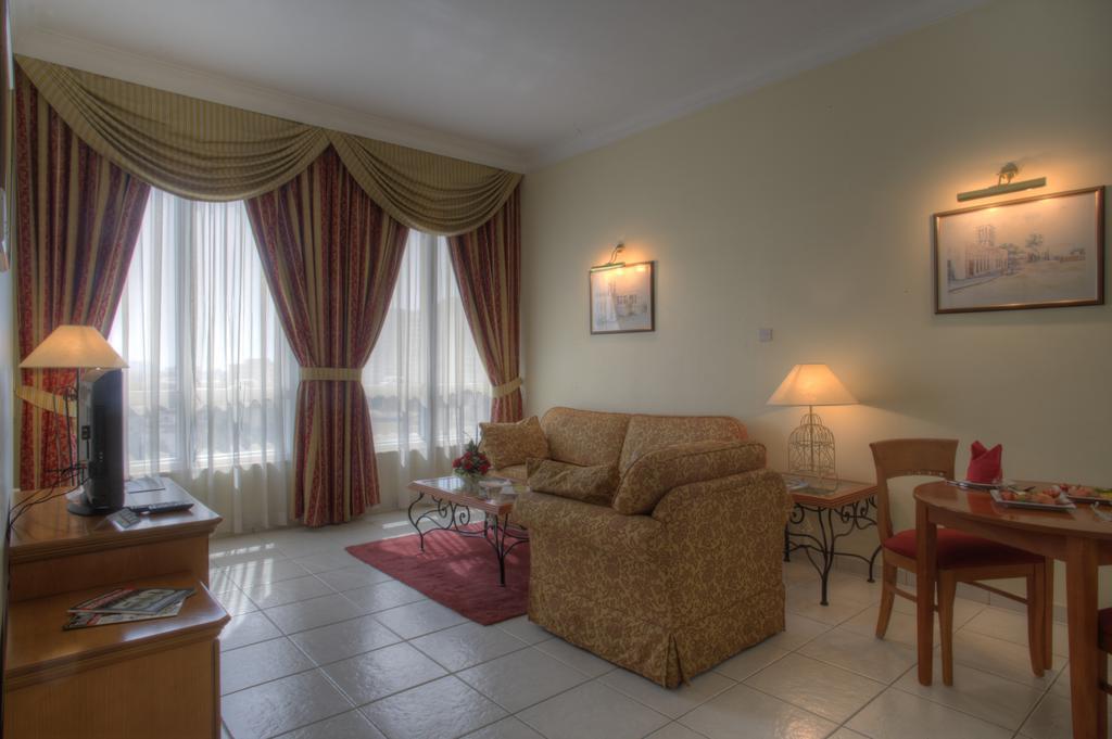Al Diar Palm Hotel Apartments Abu Dzabi Szoba fotó